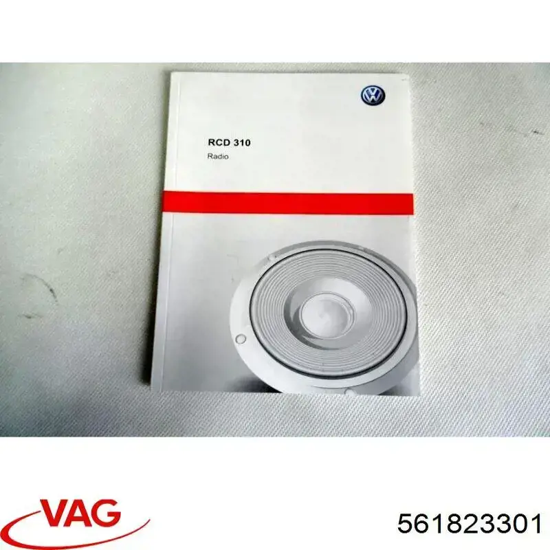 Bisagra, capó del motor izquierda VAG 561823301