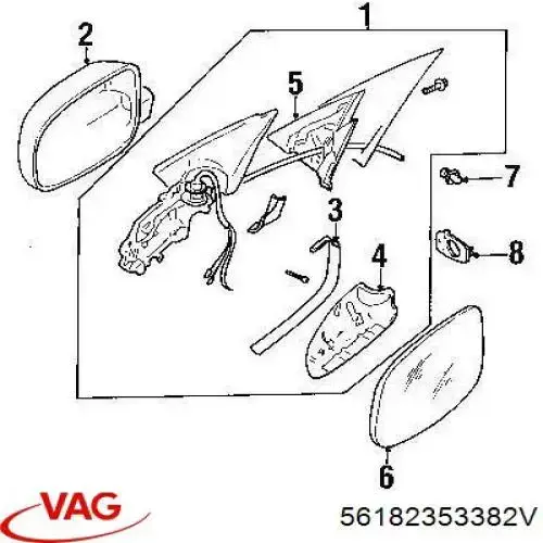  VAG 56182353382V