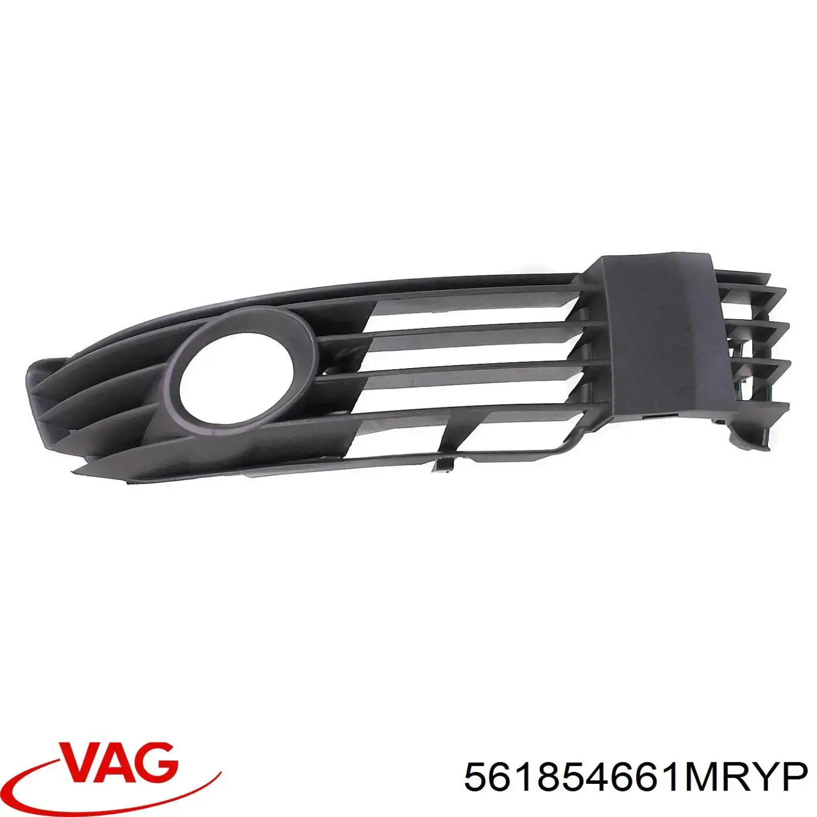 Rejilla de ventilación, parachoques para Volkswagen Passat (B8, 3G2)