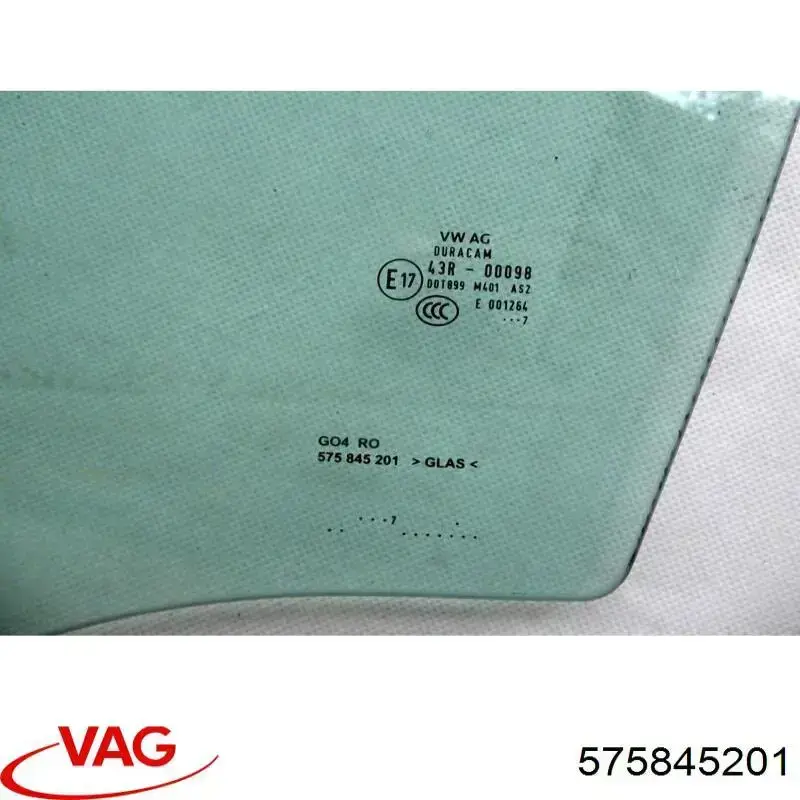 Luna de puerta delantera izquierda VAG 575845201 precio, desde 40,66 EUR