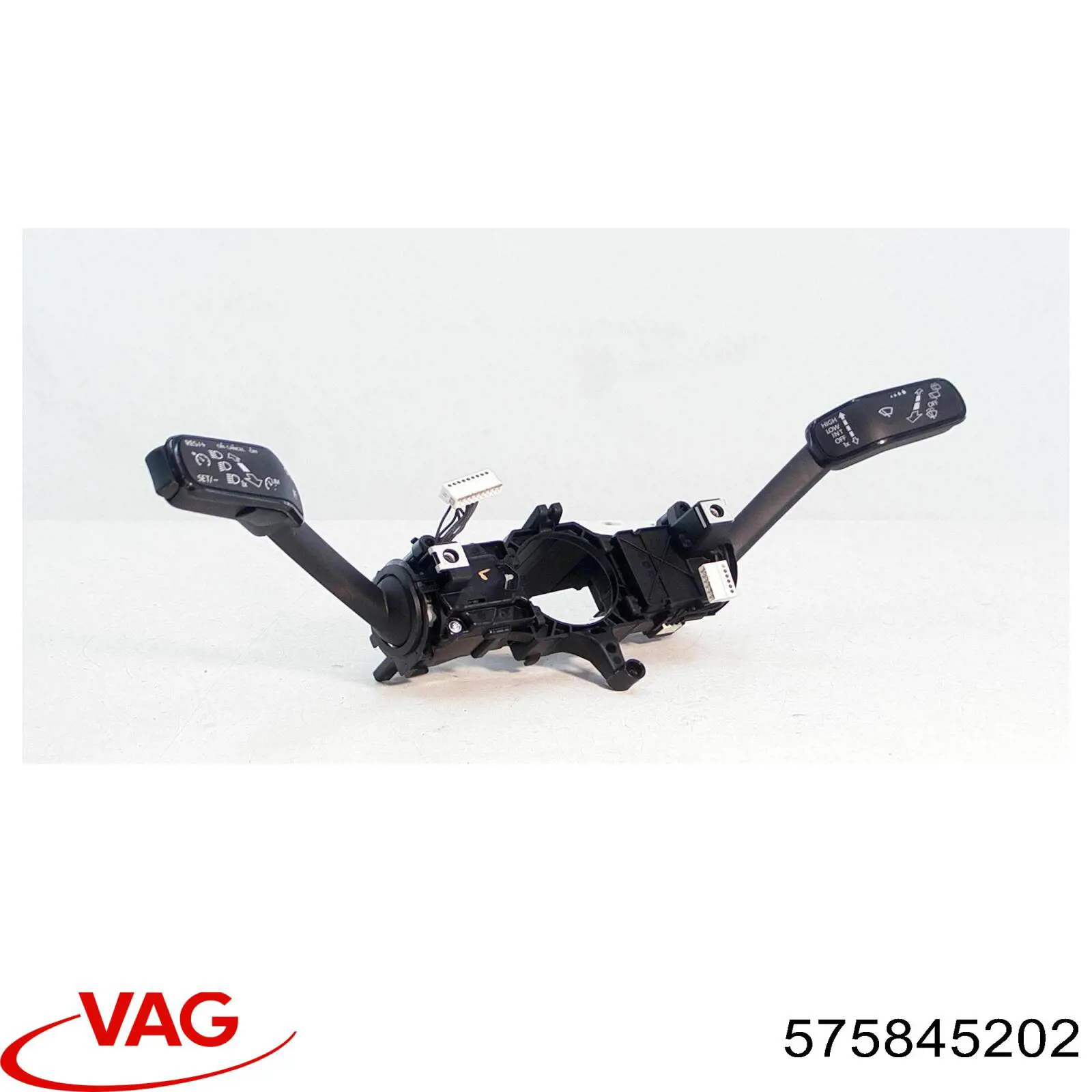 Luna de puerta del pasajero delantero VAG 575845202