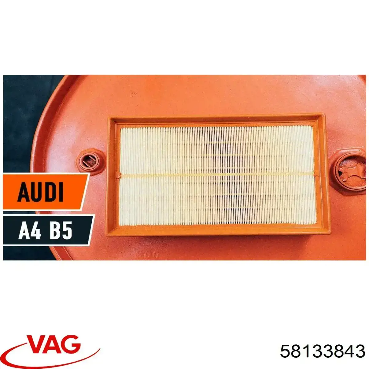 58133843 VAG Filtro de aire de motor