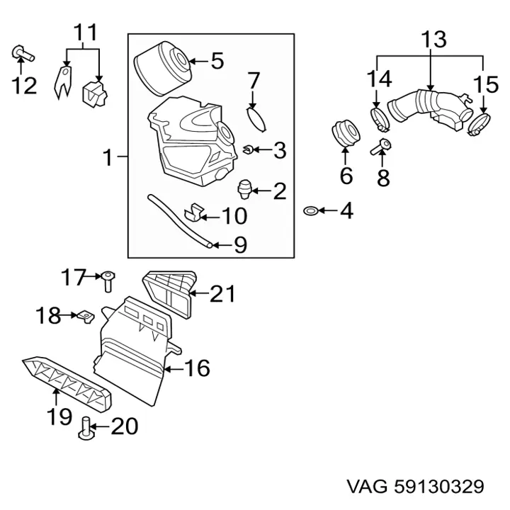 N203532 VAG manguera de combustible, universal