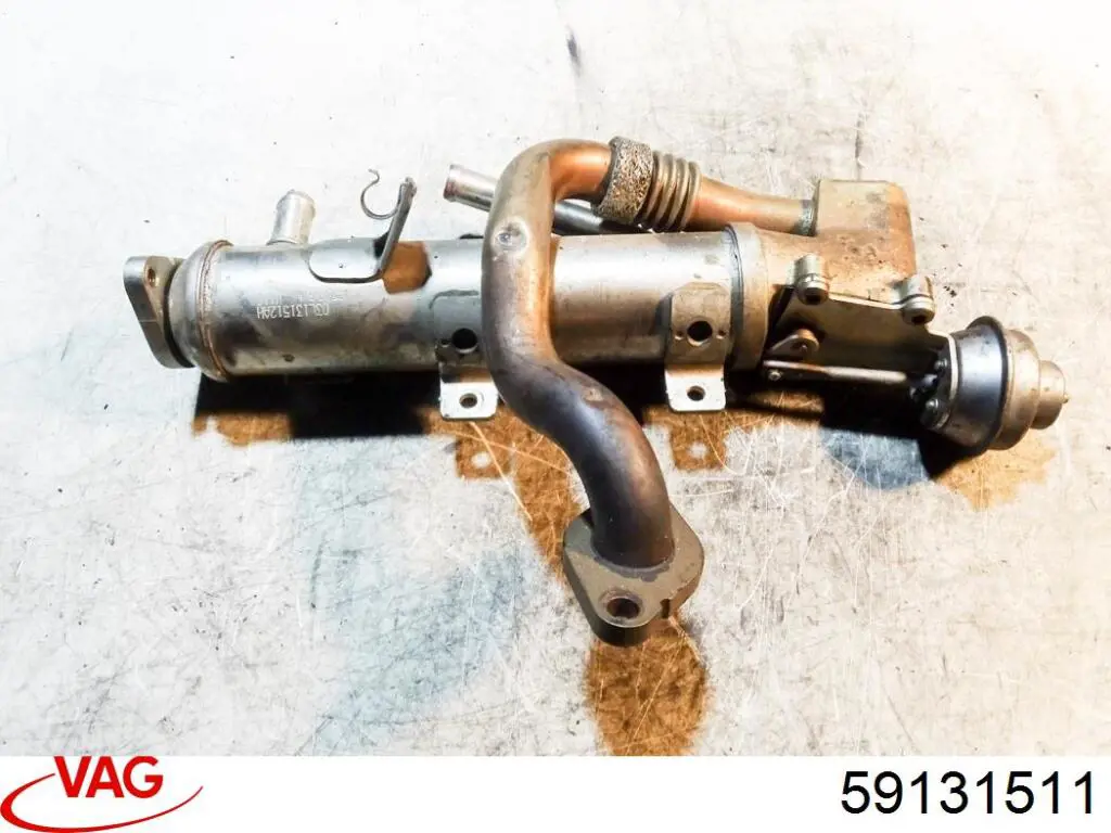 Enfriador de recirculación de gases de escape EGR VAG 59131511 precio, desde 155,36 EUR