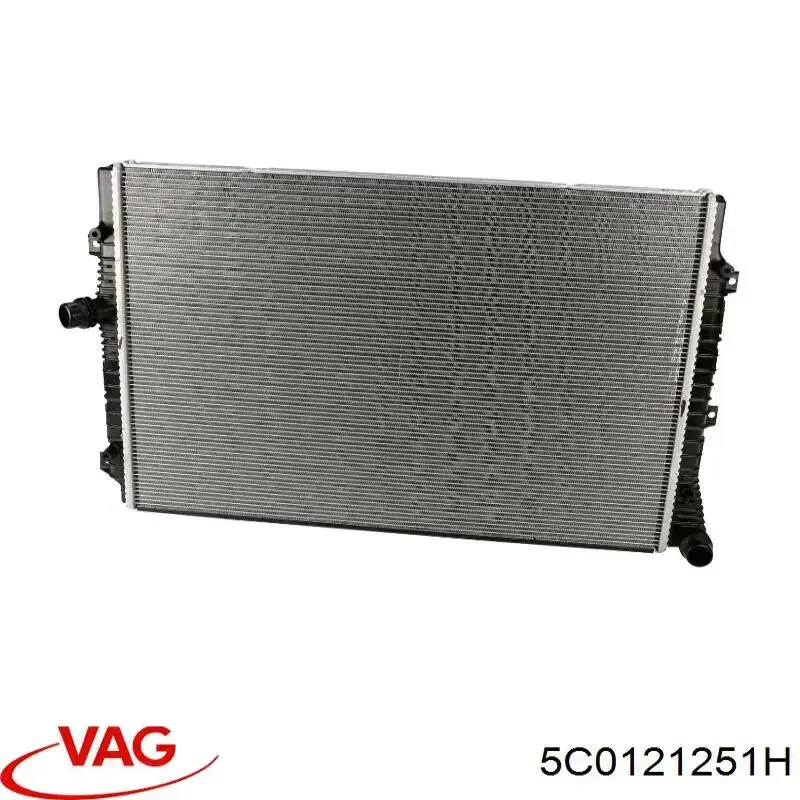 5C0121251H VAG radiador refrigeración del motor