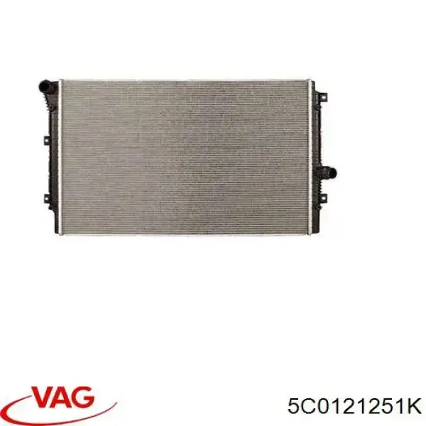 Radiador 613WVA16732 TYC