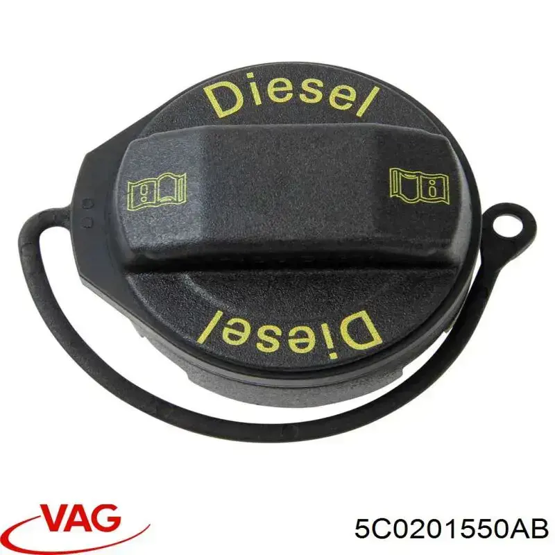 Comprar 1K0201550AG VAG Tapa de depósito de combustible