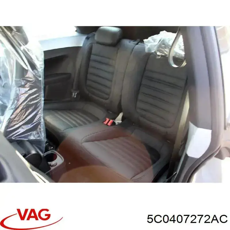 5C0407272AC VAG Árbol de transmisión delantero derecho