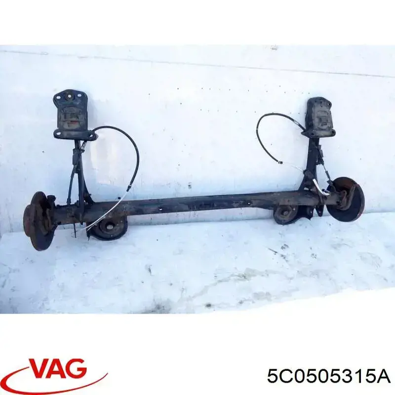 5C0505315A VAG Subchasis trasero soporte motor