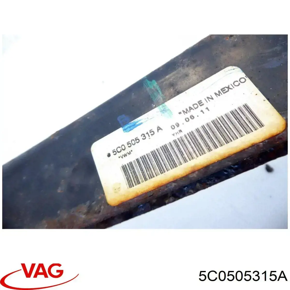 5C0505315A VAG subchasis trasero soporte motor