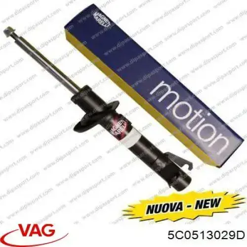 Amortiguadores traseros VAG 5C0513029D