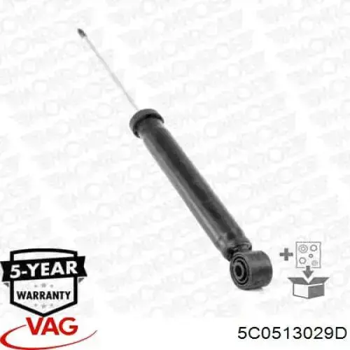 Amortiguador trasero VAG 5C0513029D precio, desde 40,05 EUR