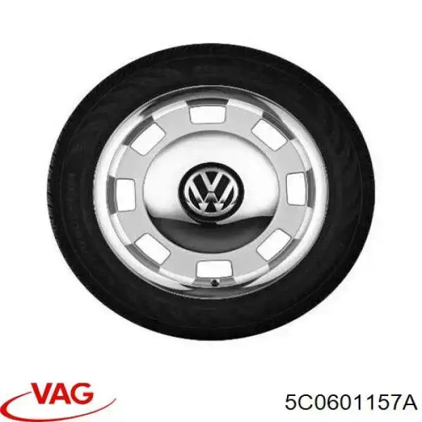 5C0601157A VAG Cubierta de la Llanta