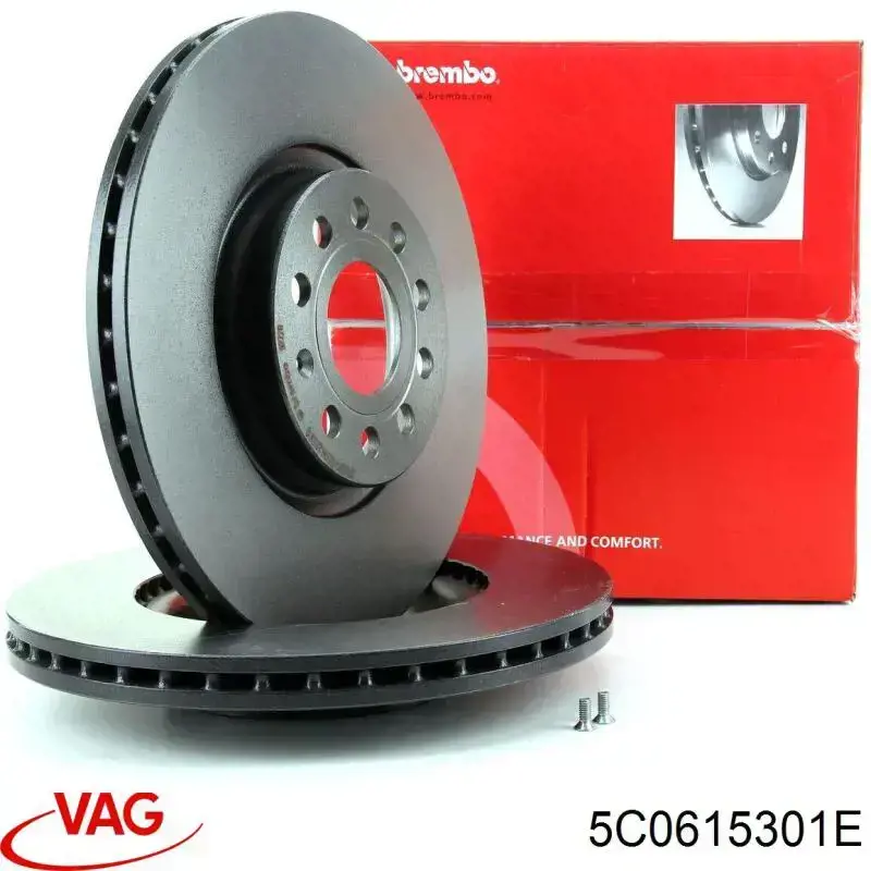 Frenos delanteros VAG 5C0615301E precio, desde 54,17 EUR