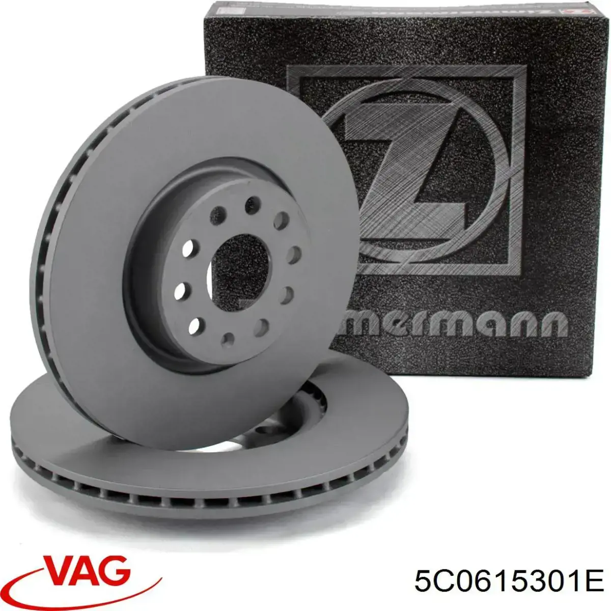 Comprar 5C0615301E VAG Freno de disco delantero