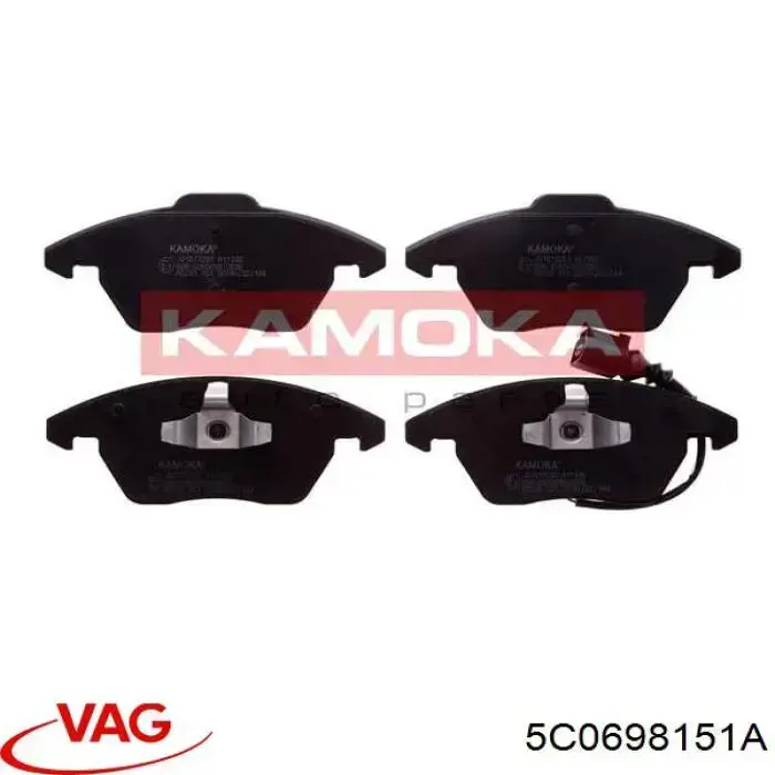 Pastillas de freno delanteras Seat Ibiza 5 KJ1, KJG