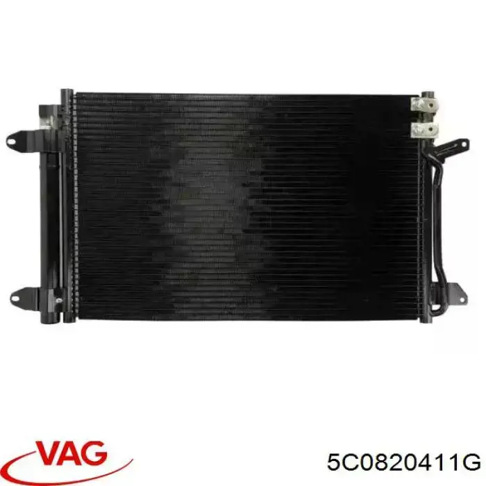 Aire acondicionado capacitor VAG 5C0820411G precio, desde 93,18 EUR