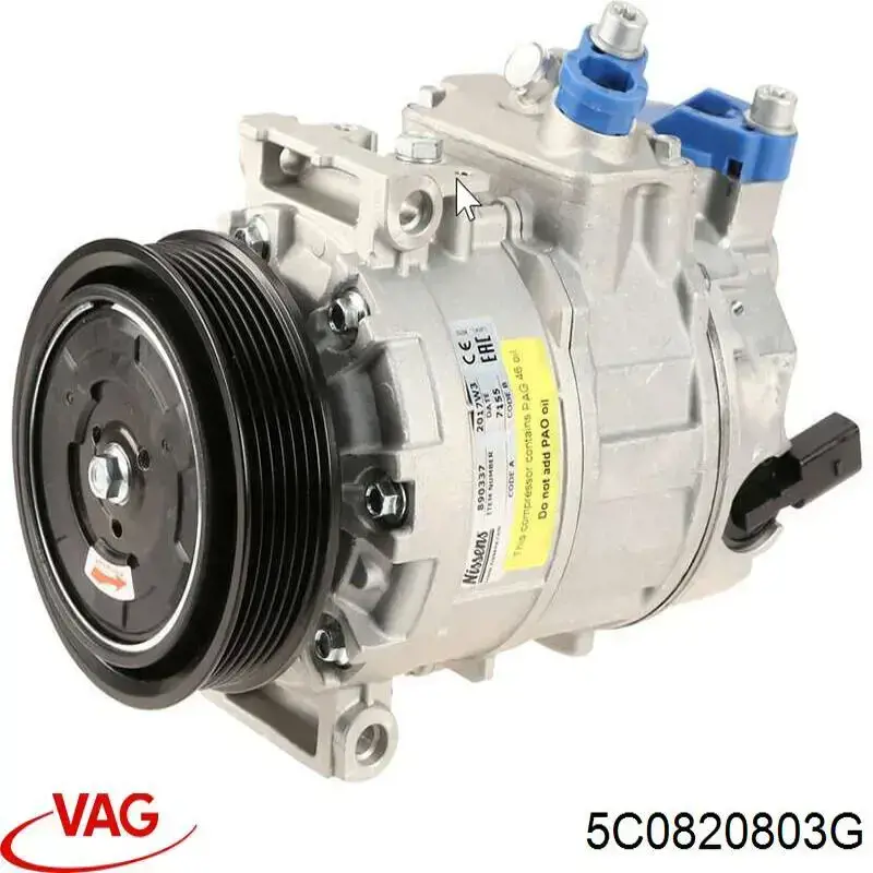 5C0820803G VAG compresor de aire acondicionado