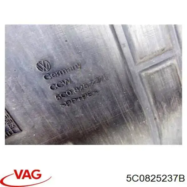 Protección delantera del motor 9503346T Polcar