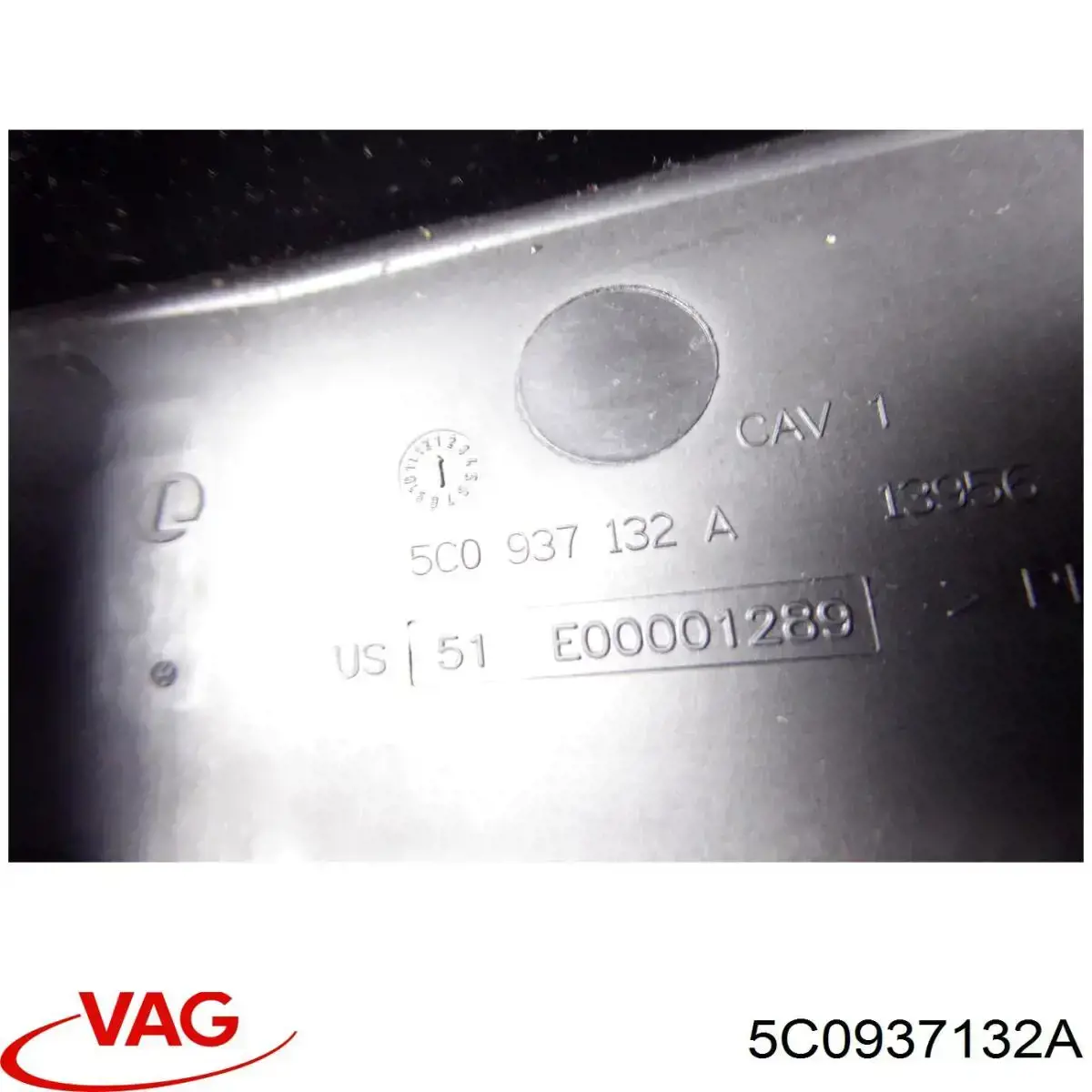 Tapa de la caja de fusibles 5C0937132A VAG