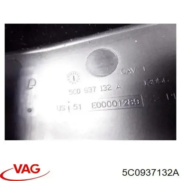 Comprar 5C0937132A VAG Tapa de la caja de fusibles