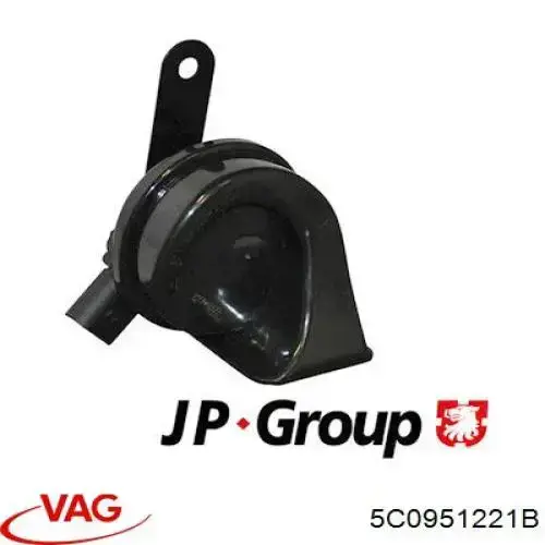 Claxon VAG 5C0951221B precio, desde 16,43 EUR