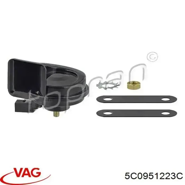 Claxon VAG 5C0951223C precio, desde 26,03 EUR