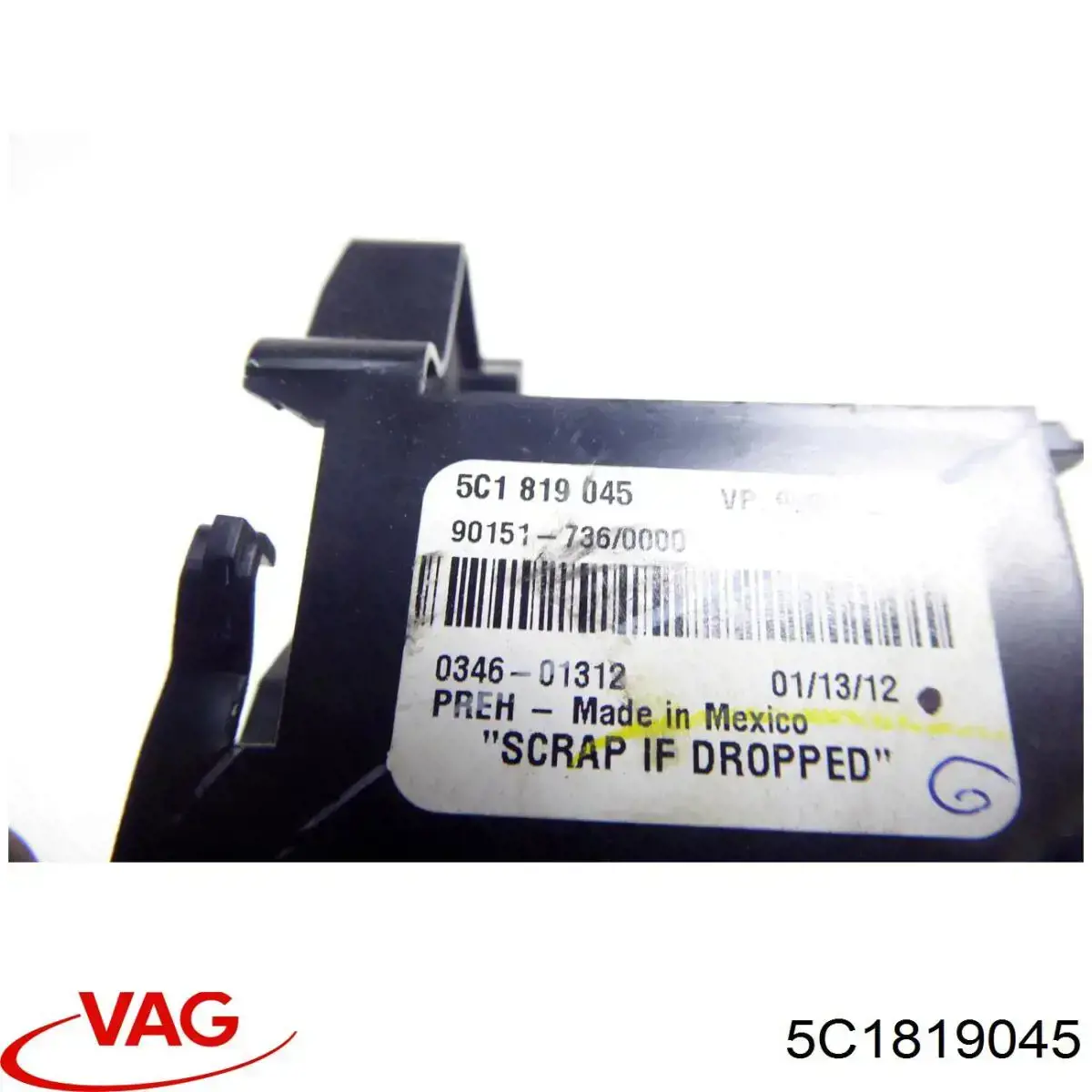 Unidad de control aire acondicionado 5C1819045 VAG