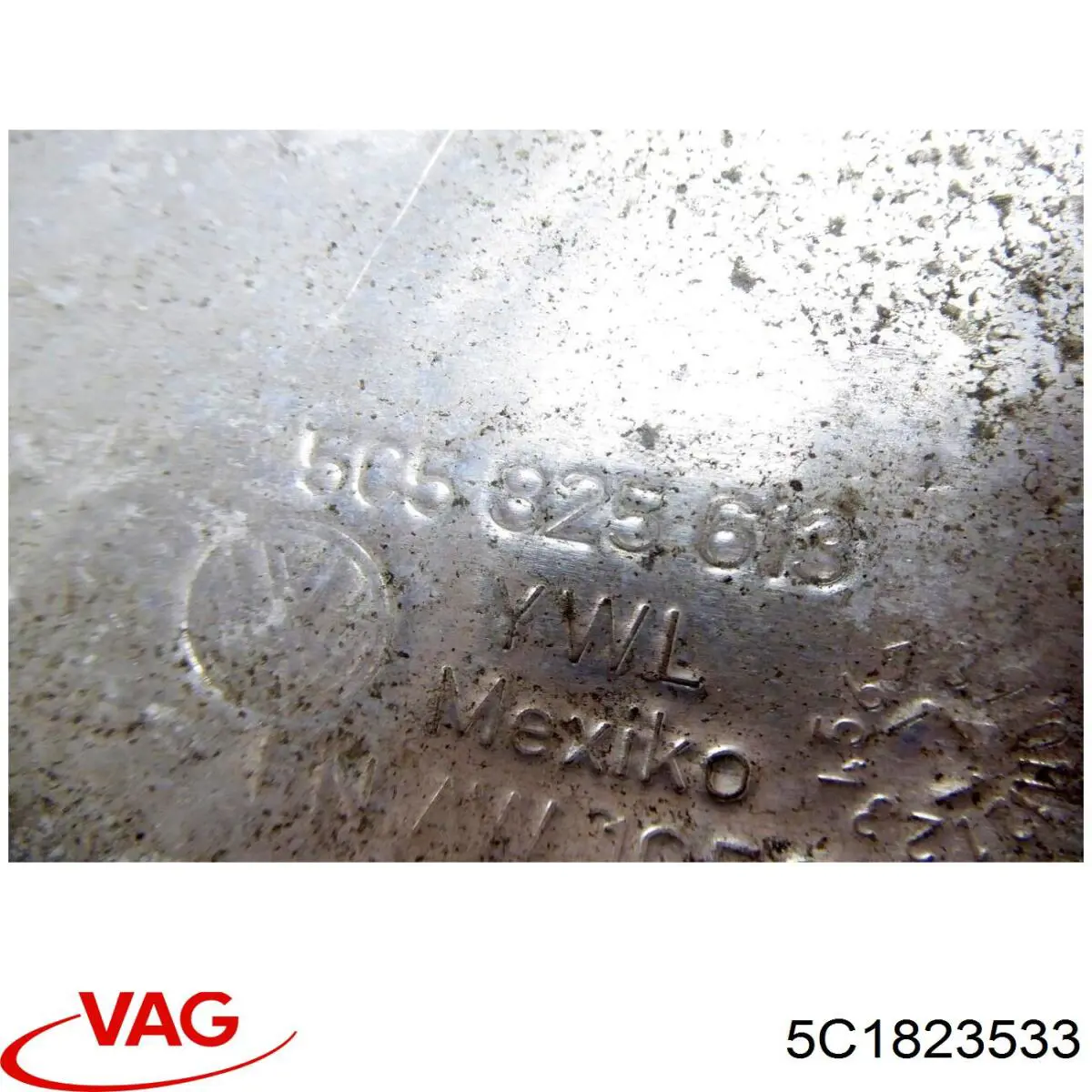 Palanca de apertura del capó 5C1823533 VAG