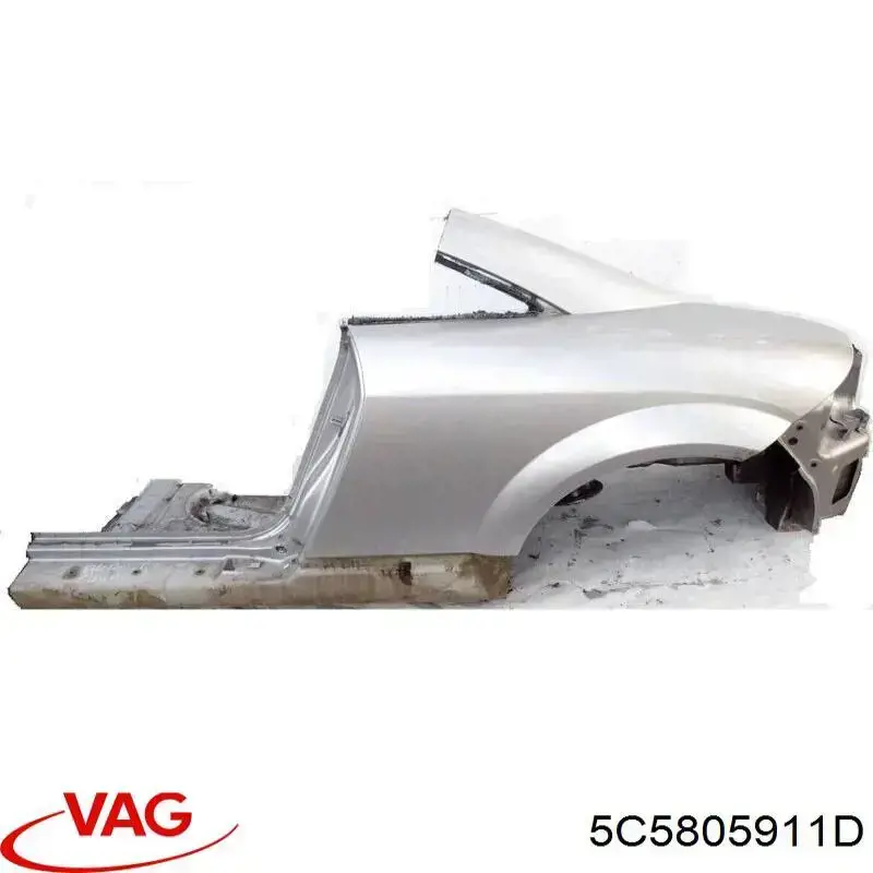 Guardalodos interior izquierdo, guardafango delantero 6601019515801P 4max