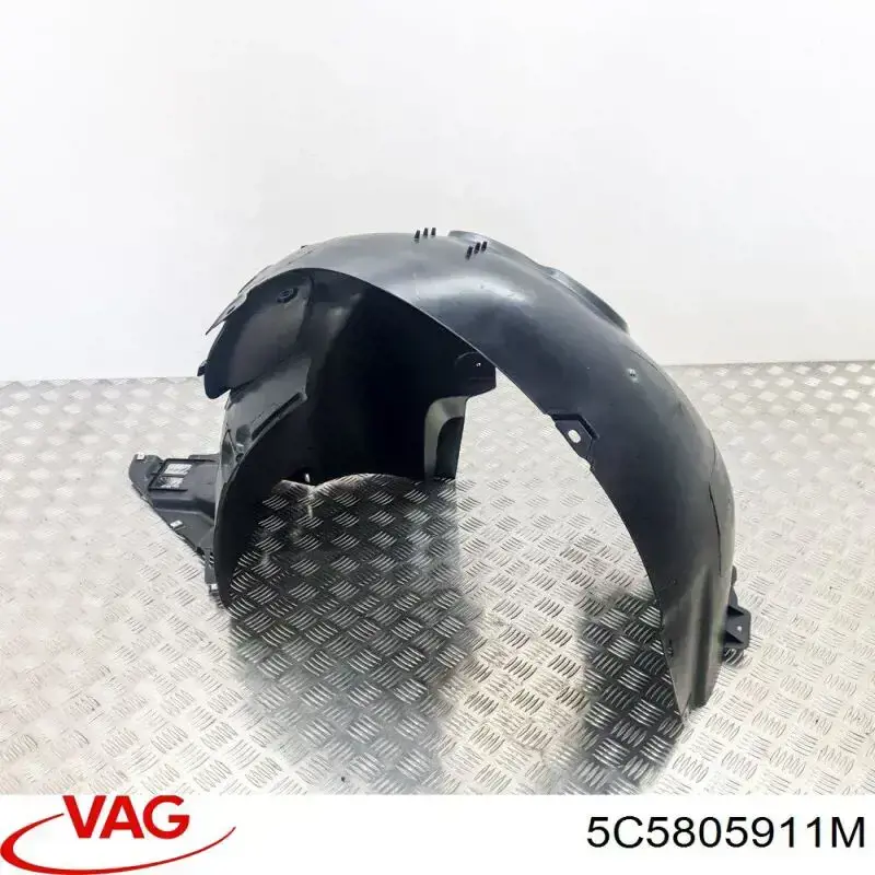 5C5805911M VAG Guardalodos interior izquierdo, guardafango delantero