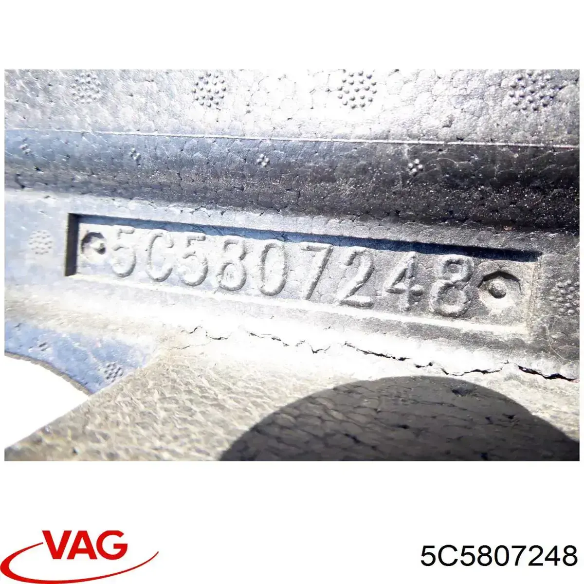 Comprar 5C5807248 VAG Absorbedor del parachoques delantero