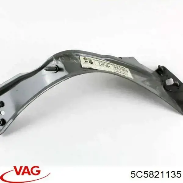 Soporte delantero izquierdo para aleta delantera VAG 5C5821135