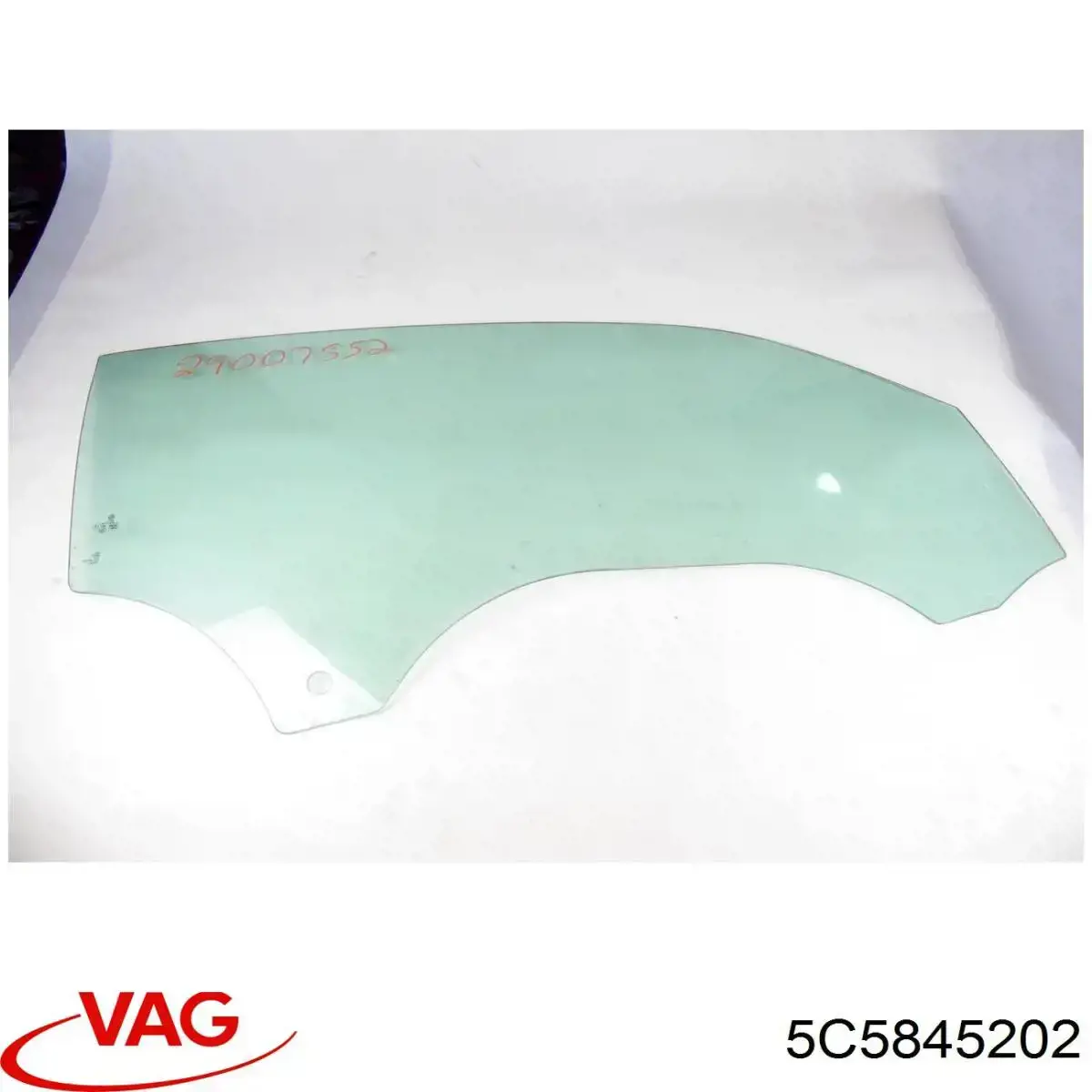 5C5845202 VAG Luna de puerta delantera derecha