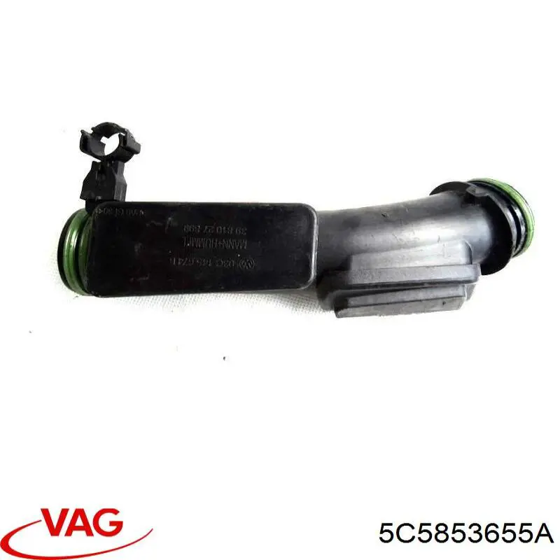 5C5853655A VAG Deflector de aire del radiador