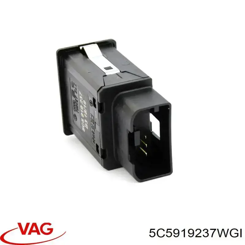 Interruptor de desactivación del airbag del pasajero 5C5919237WGI VAG