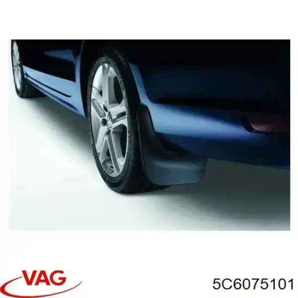 Comprar 5C6075101 VAG Faldillas guardabarros traseros