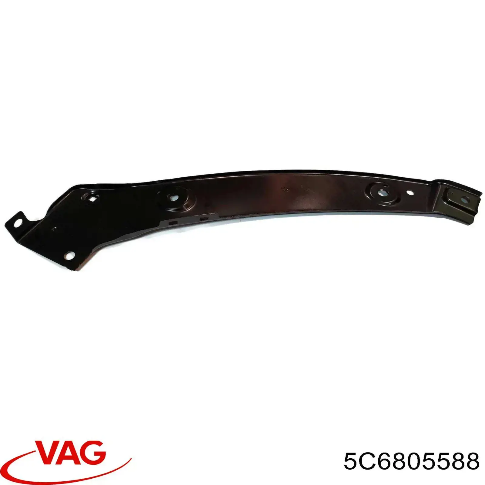 5C6805588 VAG soporte de radiador completo