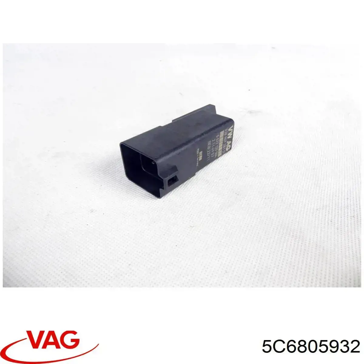 Soporte de fijación del faro delantero derecho VAG 5C6805932