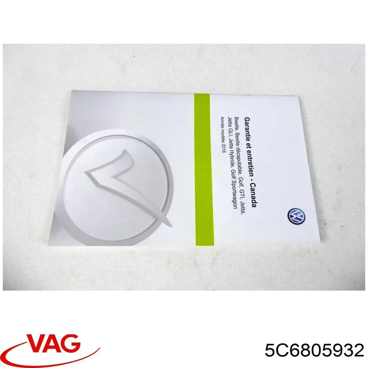 Comprar 5C6805932 VAG Soporte de fijación del faro delantero derecho