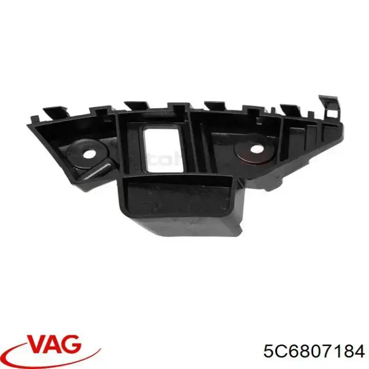 Soporte delantero de guardabarros delantero derecho 5C6807184 VAG