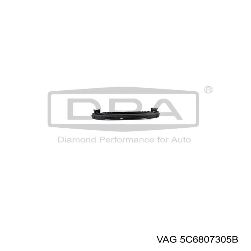 Refuerzo paragolpes trasero Volkswagen Jetta 6 162, 163, AV3, AV2, AY2, AY3