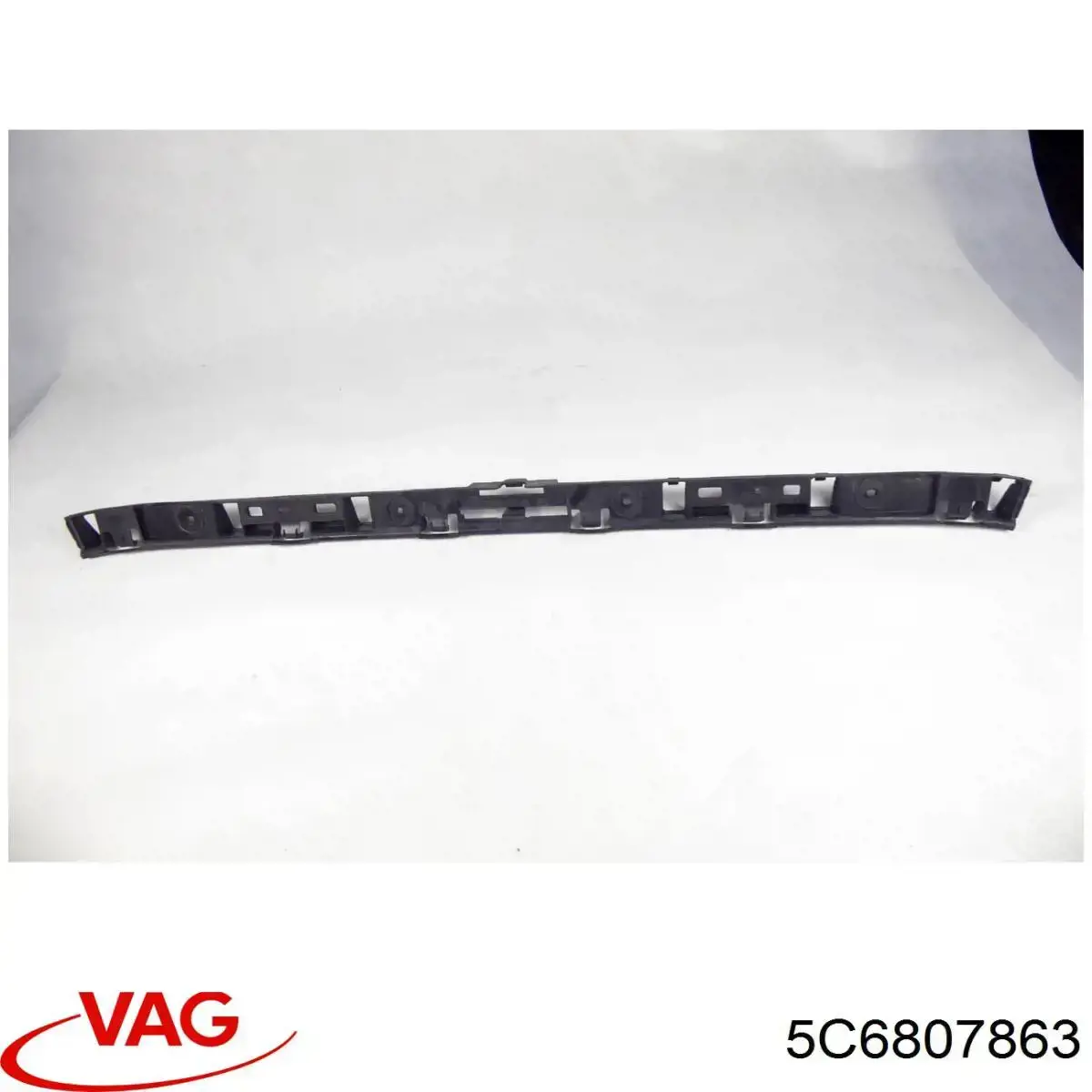 5C6807863 VAG soporte de parachoques trasero central