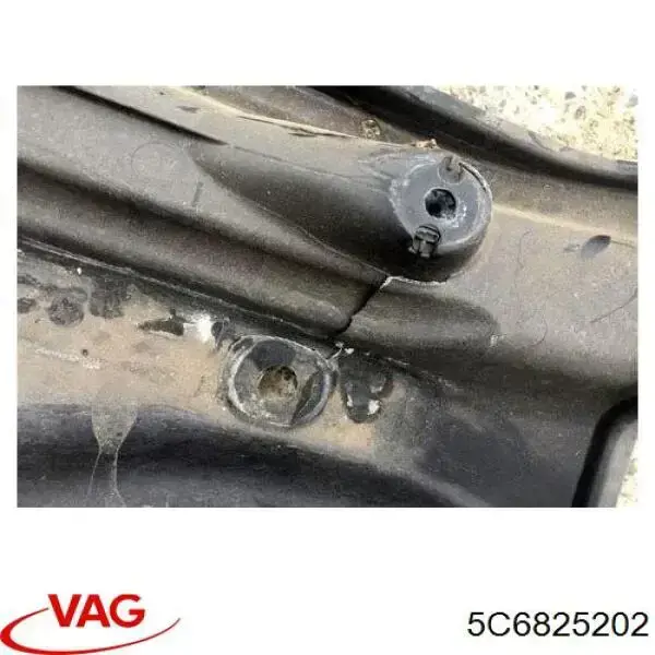 Comprar 5C6825202 VAG Protección inferior derecha