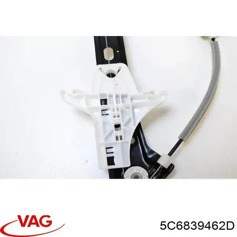Comprar 5C6839462D VAG Mecanismo de elevalunas de la puerta trasera derecha