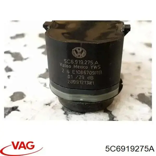 Comprar 5C6919275A VAG Sensor lateral delantero/trasero de aparcamiento