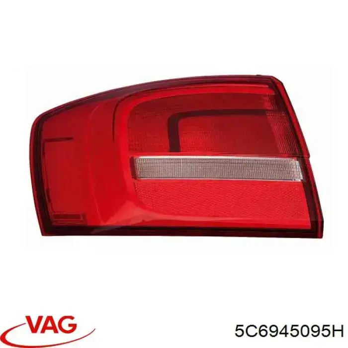 Piloto trasero exterior izquierdo VAG 5C6945095H precio, desde 120,06 EUR