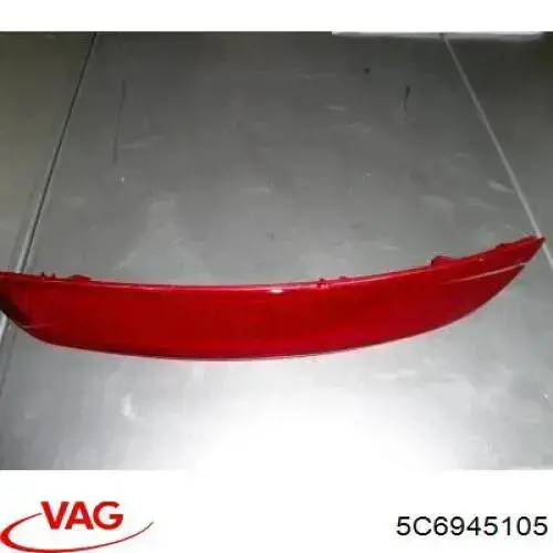 Comprar 5C6945105 VAG Reflector trasero izquierdo del parachoques