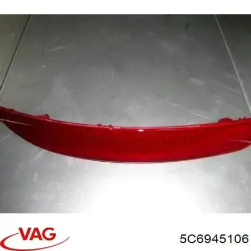 Comprar 5C6945106 VAG Reflector del parachoques trasero derecho