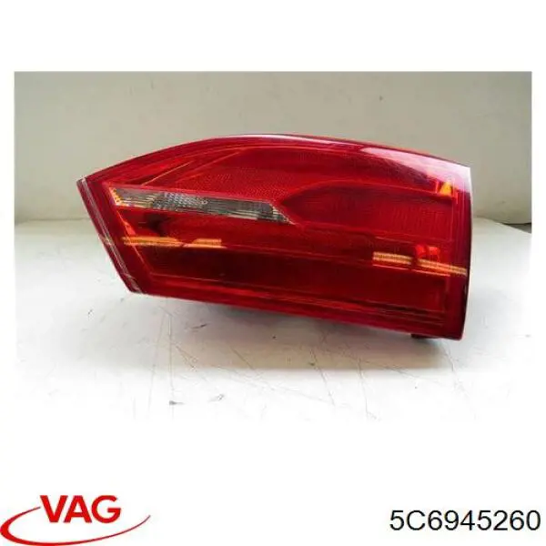 Piloto trasero interior derecho 5C6945260 VAG
